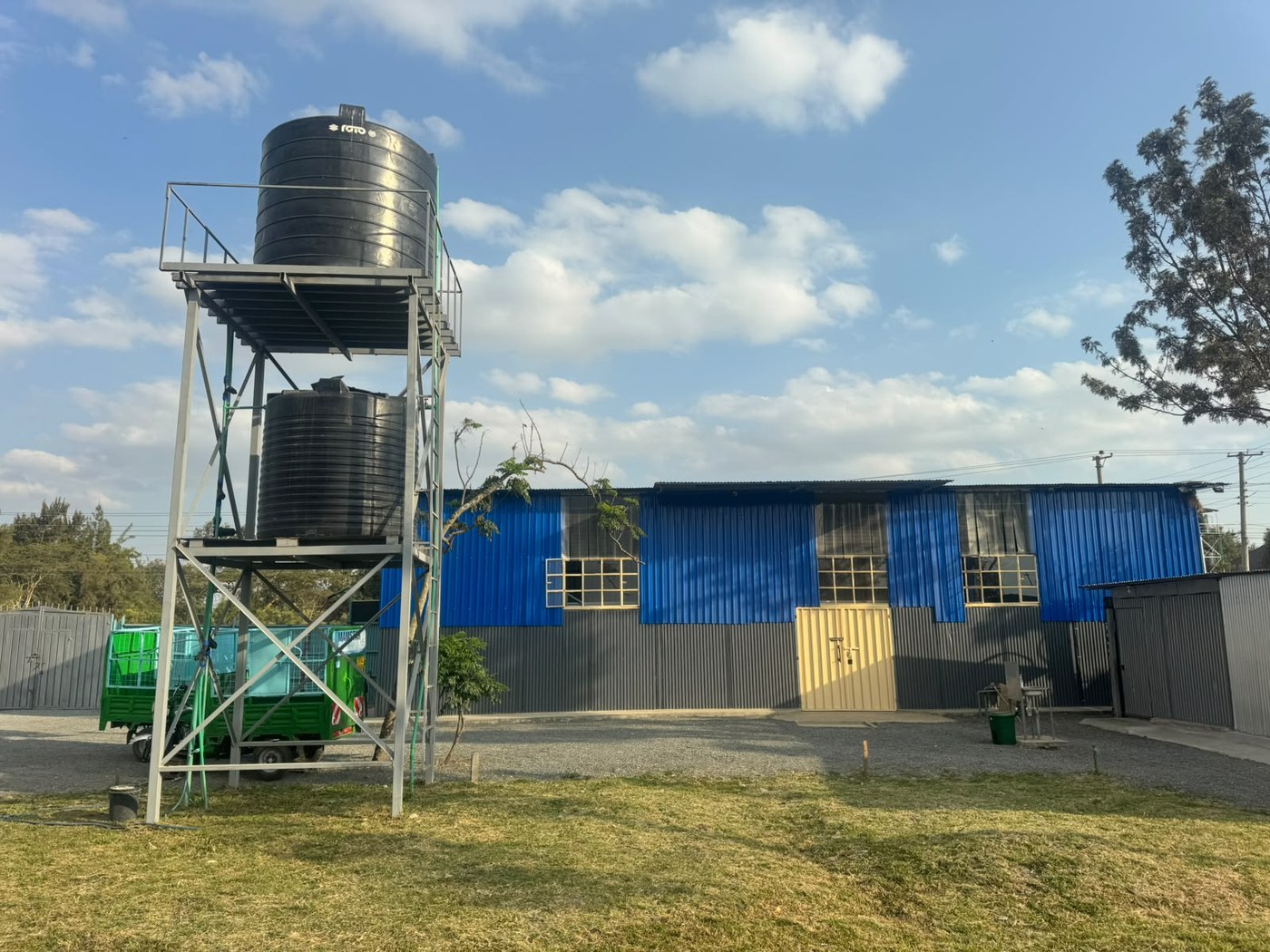 The Mamstar water treatment and bottling plant at Kandisi